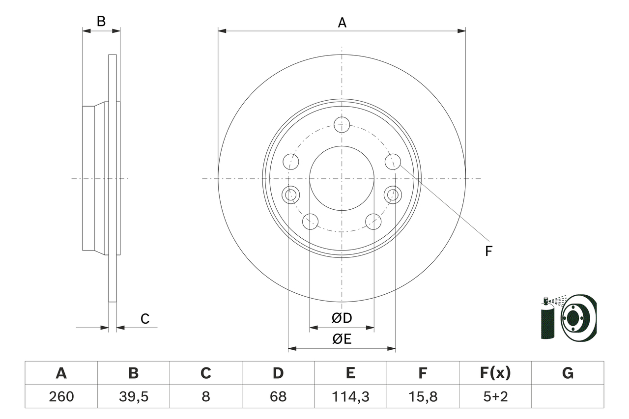BOSCH 0 986 479 H69 BOSCH 0 986 479 H69
