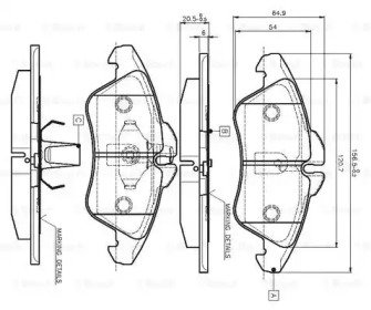 BOSCH 0 986 TB2 030