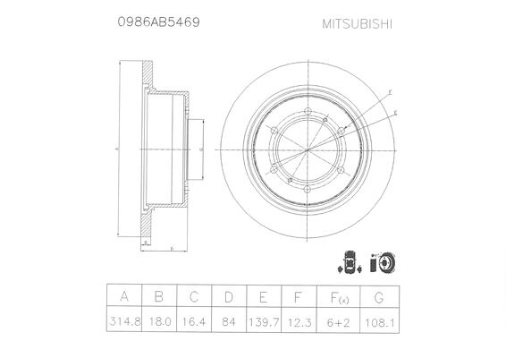 BOSCH 0 986 AB5 469