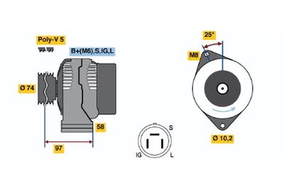 BOSCH 0 986 037 011