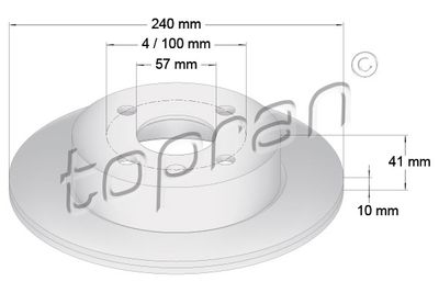 TOPRAN 206 126