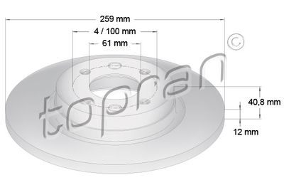 TOPRAN 701 771