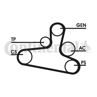 CONTINENTAL CTAM 6DPK1215D1