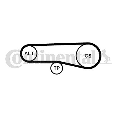 CONTINENTAL CTAM 4PK890K1