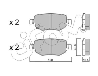 CIFAM 822-1050-0