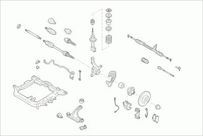 SACHS OPEL-CORSA-FS032 SACHS OPEL-CORSA-FS032