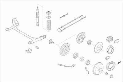 SACHS FORD-ESCOR-RS015 SACHS FORD-ESCOR-RS015