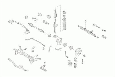 SACHS FORD-ESCOR-FS028 SACHS FORD-ESCOR-FS028
