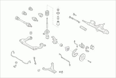 SACHS AUDI-80B4-FS007 SACHS AUDI-80B4-FS007