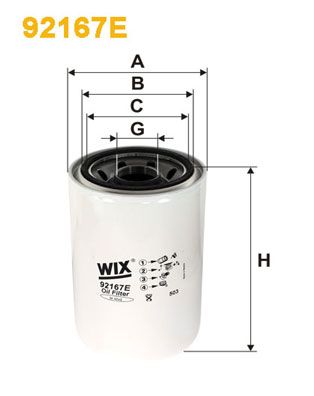 WIX FILTERS 92167E WIX FILTERS 92167E