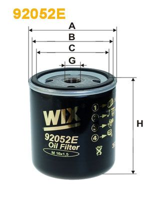 WIX FILTERS 92052E WIX FILTERS 92052E