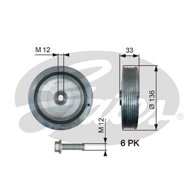 GATES TVD1008A