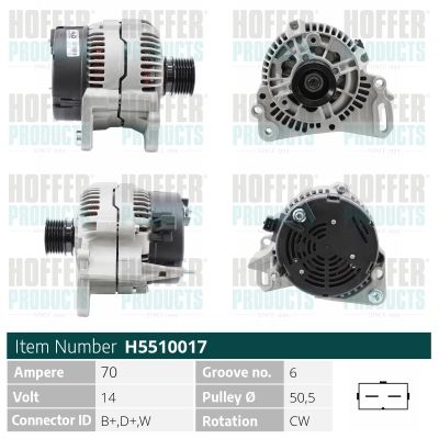 HOFFER H5510017