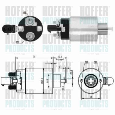 HOFFER 46172 HOFFER 46172