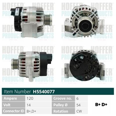 HOFFER H5540077