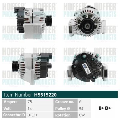 HOFFER H5515220