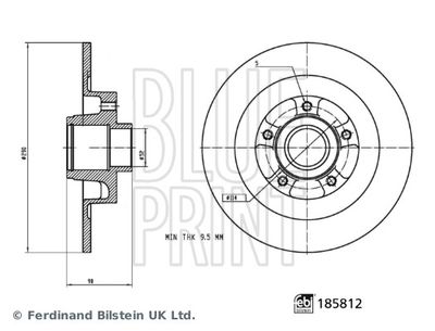 BLUE PRINT ADBP430173