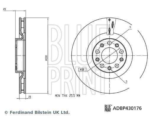 BLUE PRINT ADBP430176