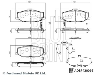 BLUE PRINT ADBP420066