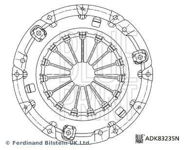 BLUE PRINT ADK83235N