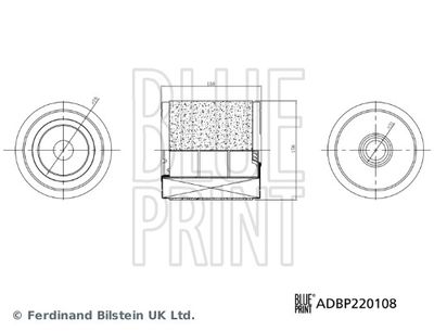 BLUE PRINT ADBP220108 BLUE PRINT ADBP220108