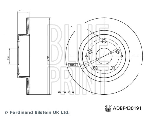 BLUE PRINT ADBP430191 BLUE PRINT ADBP430191
