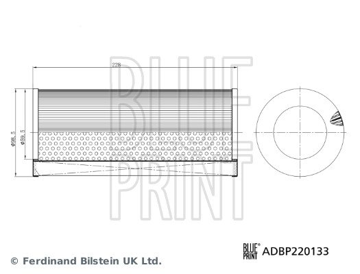 BLUE PRINT ADBP220133