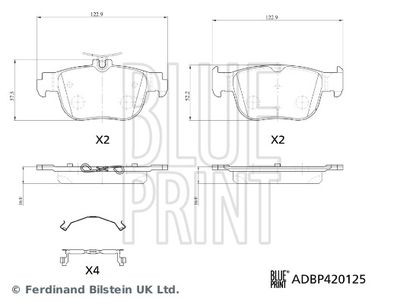 BLUE PRINT ADBP420125