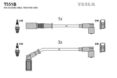 TESLA T551B