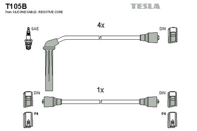 TESLA T105B