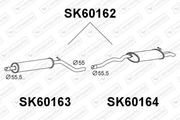 VENEPORTE SK60162