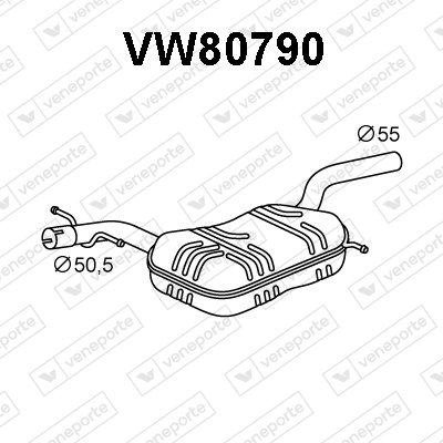 VENEPORTE VW80790