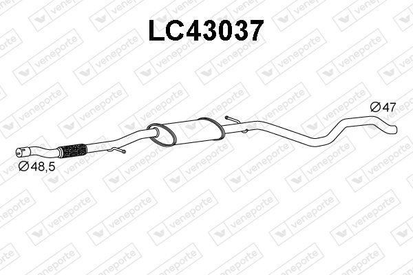 VENEPORTE LC43037