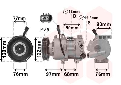 VAN WEZEL 8200K273