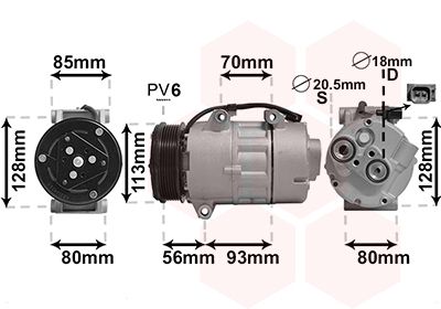 VAN WEZEL 1800K416