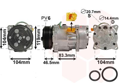 VAN WEZEL 0900K201