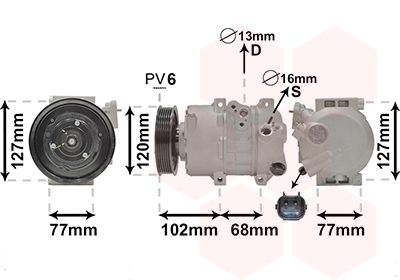 VAN WEZEL 8201K713