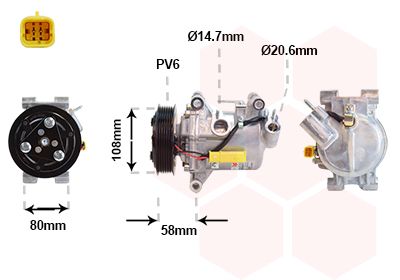 VAN WEZEL 0901K702