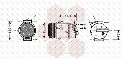 VAN WEZEL 3700K409