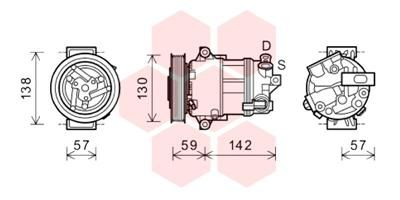 VAN WEZEL 0100K126