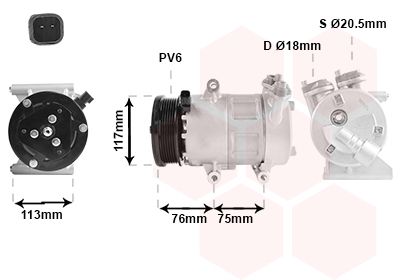 VAN WEZEL 0200K185