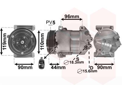 VAN WEZEL 1700K407