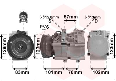 VAN WEZEL 8200K209