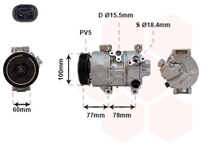 VAN WEZEL 5300K584