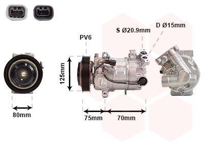 VAN WEZEL 1301K700