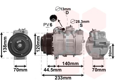 VAN WEZEL 3000K277