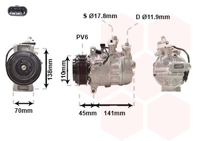 VAN WEZEL 3001K711