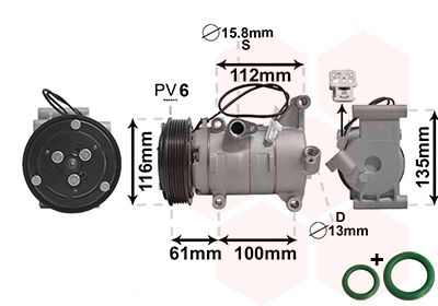 VAN WEZEL 2701K700