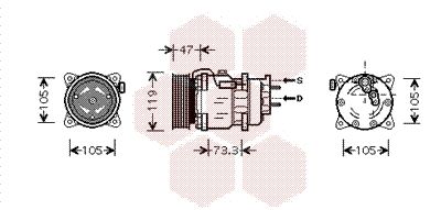 VAN WEZEL 4000K242