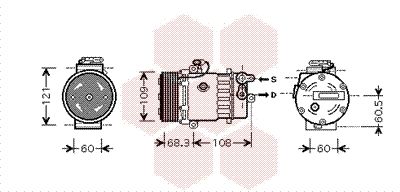 VAN WEZEL 3700K464